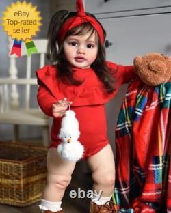 Big Size Lifelike Realistic Reborn Toddler Dolls 26 Inch Reborn Baby Girl Soft