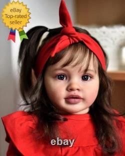 Big Size Lifelike Realistic Reborn Toddler Dolls 26 Inch Reborn Baby Girl Soft