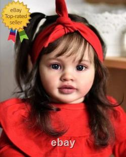 Big Size Lifelike Realistic Reborn Toddler Dolls 26 Inch Reborn Baby Girl Soft