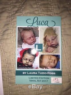 Biracial/Ethnic Reborn Baby Girl Luca by Laura Tuzio-Ross