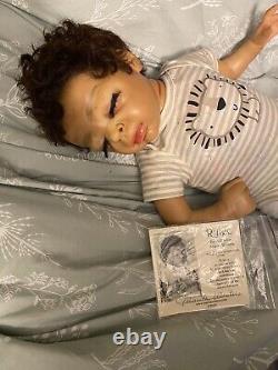 Biracial Reborn Baby Doll -Rylee by Marita Winters