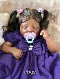 Black/AA/Ethnic Reborn Johanna Like Baby Girl! Reborn Baby Doll Lifelike