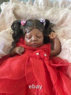 Black/AA/Ethnic Reborn Johanna Like Baby Girl! Reborn Baby Doll Lifelike