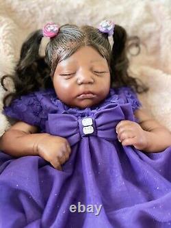 Black/AA/Ethnic Reborn Johanna Like Baby Girl! Reborn Baby Doll Lifelike