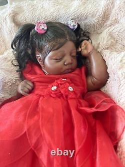 Black/AA/Ethnic Reborn Johanna Like Baby Girl! Reborn Baby Doll Lifelike