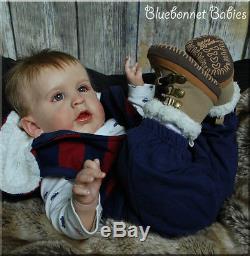 Bluebonnet Babies REBORN 22 Baby Boy Li Limited Edition by Priscilla Lopes