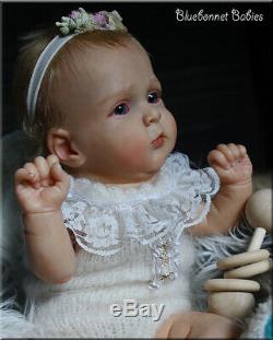 Bluebonnet Babies REBORN Blonde Baby Girl Jocy by Olga Auer from LE kit