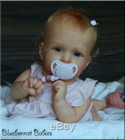Bluebonnet Babies REBORN Blonde Baby Girl Jocy by Olga Auer from LE kit