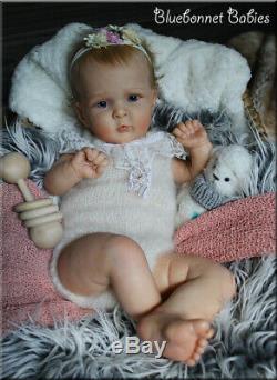 Bluebonnet Babies REBORN Blonde Baby Girl Jocy by Olga Auer from LE kit