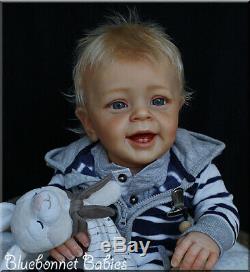 Bluebonnet Babies REBORN Blonde Toddler/Baby Boy LE Yannik Natali Blick