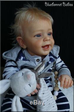 Bluebonnet Babies REBORN Blonde Toddler/Baby Boy LE Yannik Natali Blick