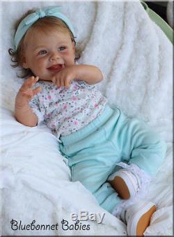 Bluebonnet Babies REBORN Doll SOLD OUT Baby Girl Harper Andrea Arcello! HTF