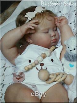 Bluebonnet Babies REBORN Toddler/Baby 7 month old June Asleep RealBorn