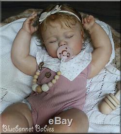 Bluebonnet Babies REBORN Toddler/Baby 7 month old June Asleep RealBorn