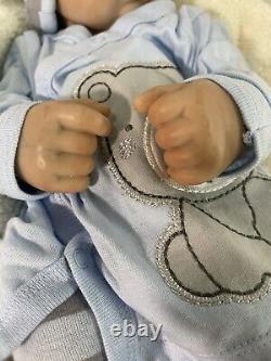 Bountiful Baby 2010 Premie Twin Boy/Girl Full Vinyl Body Infant Reborn Dolls