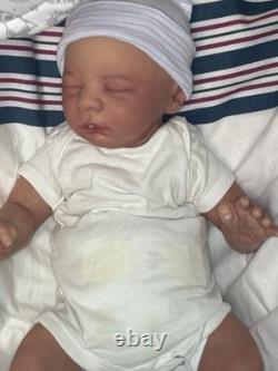 Bountiful Baby Realborn Dominic Asleep Reborn Boy Doll, Outfit & COA