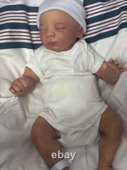 Bountiful Baby Realborn Dominic Asleep Reborn Boy Doll, Outfit & COA