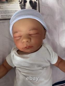 Bountiful Baby Realborn Dominic Asleep Reborn Boy Doll, Outfit & COA
