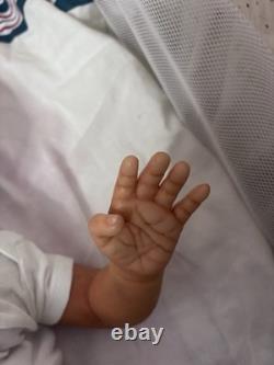 Bountiful Baby Realborn Dominic Asleep Reborn Boy Doll, Outfit & COA