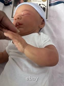 Bountiful Baby Realborn Dominic Asleep Reborn Boy Doll, Outfit & COA