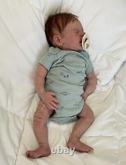 Bountiful baby realborn Steven Asleep Partial Silicone Doll