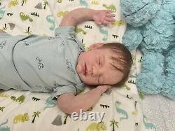 Bountiful baby realborn Steven Asleep Partial Silicone Doll