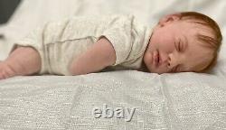 Bountiful baby realborn Steven Asleep Partial Silicone Doll