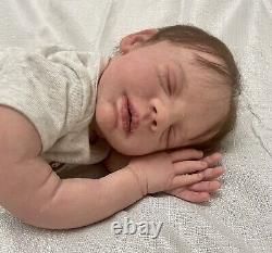 Bountiful baby realborn Steven Asleep Partial Silicone Doll