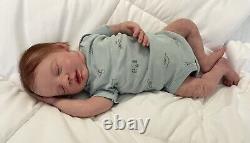 Bountiful baby realborn Steven Asleep Partial Silicone Doll