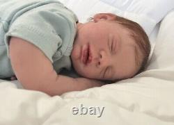 Bountiful baby realborn Steven Asleep Partial Silicone Doll