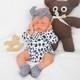 Boy 12 Inch, Silicone Reborn Baby Dolls, Realistic Baby Doll, Not Vinyl, Posable