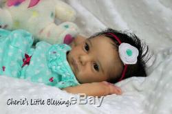 CHERIE'S LITTLE BLESSINGSRebornDollBabySOLEMulti-racialAURORA SKYEAGLES