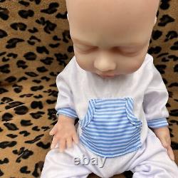 COSDOLL 14.9in Full Body Silicone Doll Reborn Baby? Dolls? Newborn Sleeping BOY