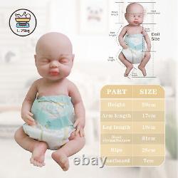 COSDOLL 15.5'' Soft silicone reborn newborn baby? Doll? Kids gift unpainted