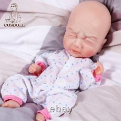 COSDOLL 15.5 in Premature BOY Newborn Baby? Doll? Full Body Silicone Reborn Doll