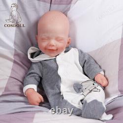 COSDOLL 15 in Reborn Baby Dolls Full Body Silicone Smiley Newborn Doll BOY Baby