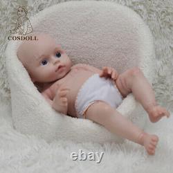 COSDOLL 16.5'' Drink-Wet Reborn Baby Dolls 2.55kg Platinum Silicone Newborn Girl