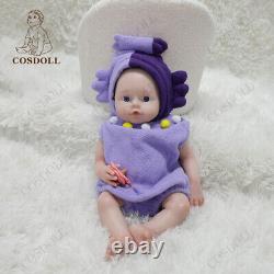 COSDOLL 16.5'' Drink-Wet Reborn Baby Dolls 2.55kg Platinum Silicone Newborn Girl