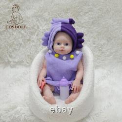 COSDOLL 16.5'' Drink-Wet Reborn Baby Dolls 2.55kg Platinum Silicone Newborn Girl