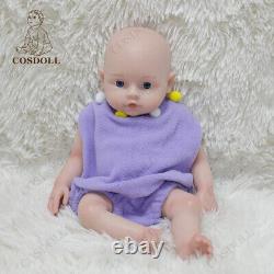 COSDOLL 16.5'' Drink-Wet Reborn Baby Dolls 2.55kg Platinum Silicone Newborn Girl