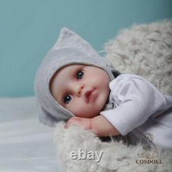 COSDOLL 16.5 Full Body Silicone Reborn Baby Doll Infant Prematur Kids Gifts