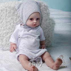 COSDOLL 16.5 Reborn Baby Cute Newborn Doll 4.85LB Platinum Silicone Baby Dolls