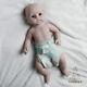 COSDOLL 16.5 Reborn Baby PERFECT BABY GIRL Silicone Newborn Doll Unpainted
