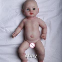 COSDOLL 16.5Reborn Baby Doll Lifelike Newborn Baby Dolls Full Body SiliconeGirl