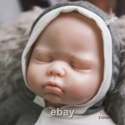 COSDOLL 16 in Lifelike Soft Platinum Silicone Reborn Baby Doll UNPAINTED