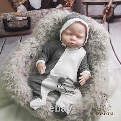 COSDOLL 16 in Lifelike Soft Platinum Silicone Reborn Baby Doll UNPAINTED