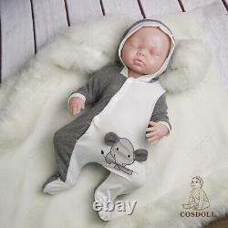 COSDOLL 16 in Lifelike Soft Platinum Silicone Reborn Baby Doll UNPAINTED