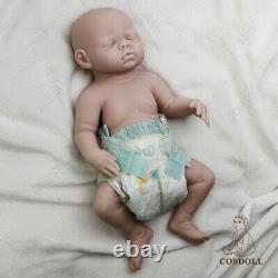 COSDOLL 16 in Lifelike Soft Platinum Silicone Reborn Baby Doll UNPAINTED