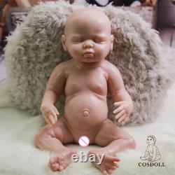 COSDOLL 16 in Lifelike Soft Platinum Silicone Reborn Baby Doll UNPAINTED