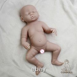 COSDOLL 16 in Lifelike Soft Platinum Silicone Reborn Baby Doll UNPAINTED